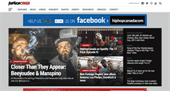 Desktop Screenshot of hiphopcanada.com